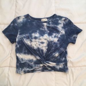 Tie dye crop top